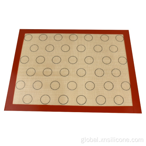 Non-stick reusable heat resistant silicone backing mats